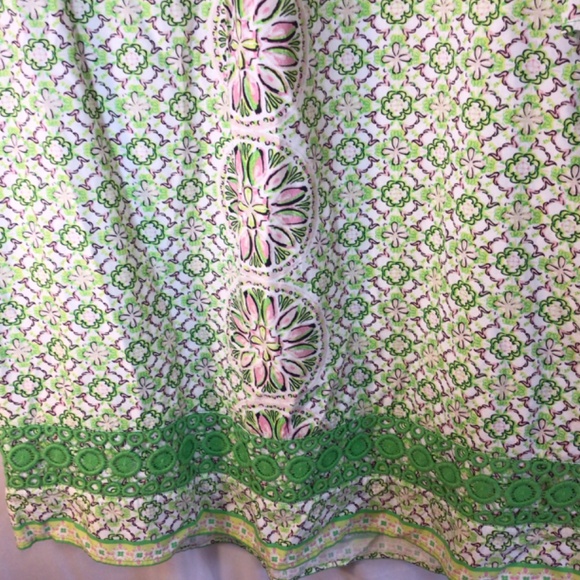 COPY - Crown and ivy dress size 2 green knee length bell sleeves - Picture 7 of 11